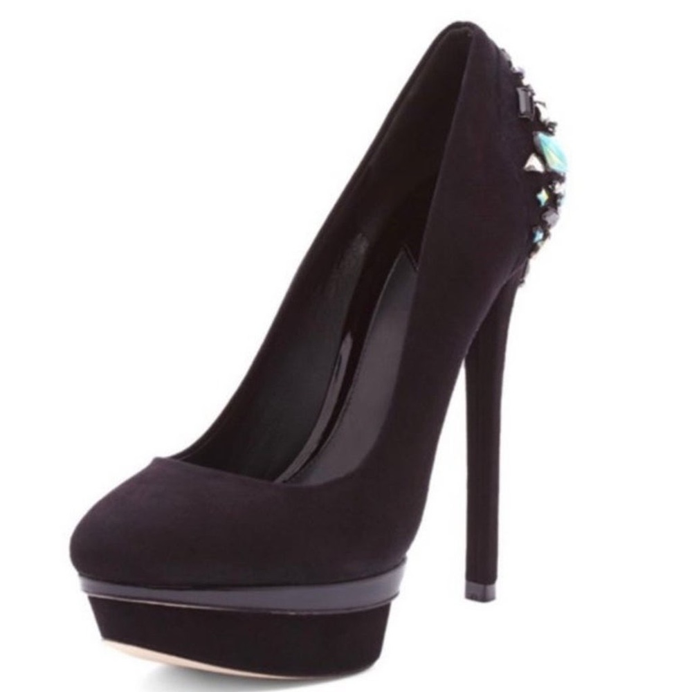 Brian Atwood Ferranta Jeweled
Platform Pumps 37